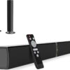 Barra de sonido para TV, barras de sonido para Smart TV, barra de sonido Bluetooth 5.0, 60 W, 31.5 pulgadas