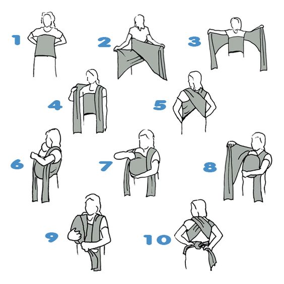 fular-2 Fular cargador bebé