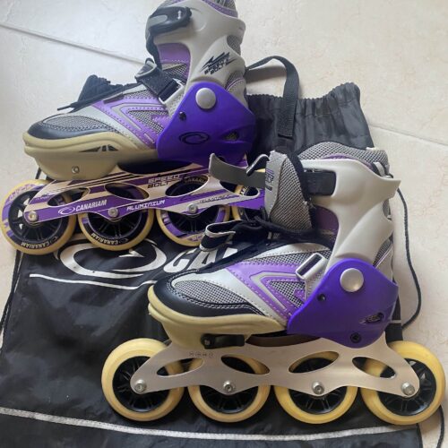 Patines semiprofesionales morados