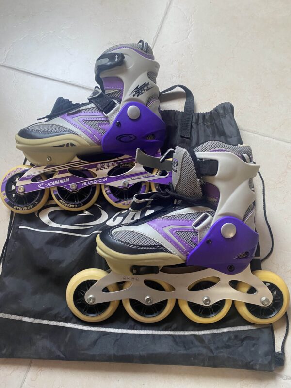 patines-morados Patines semiprofesionales morados